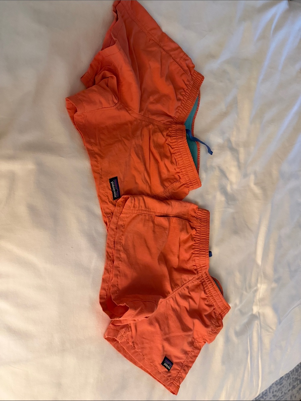 Pair (2) of Kids' Baggies™ Shorts 4" - Unlined Patagonia size 7-8